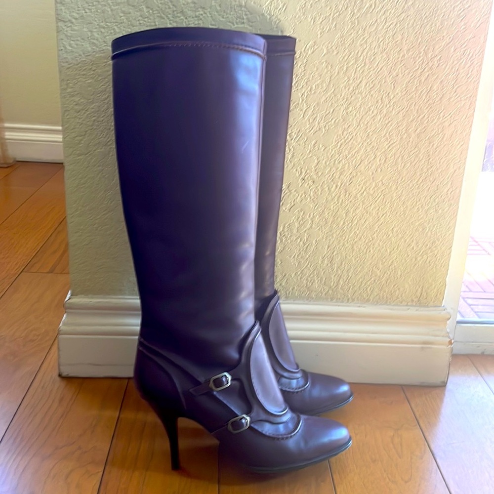 Ferragamo boots.